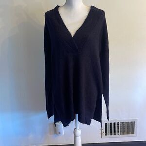 Comfy and cozy long V neck sweater.